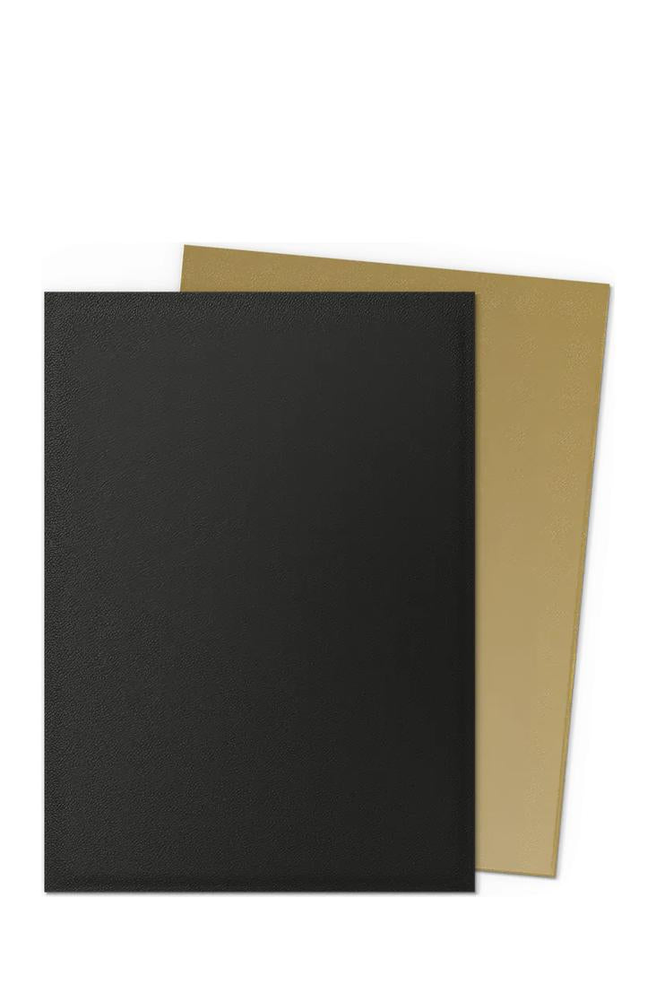 Dragon Shield - 100 Matte Dual Sleeves Standardgrösse - Black & Gold