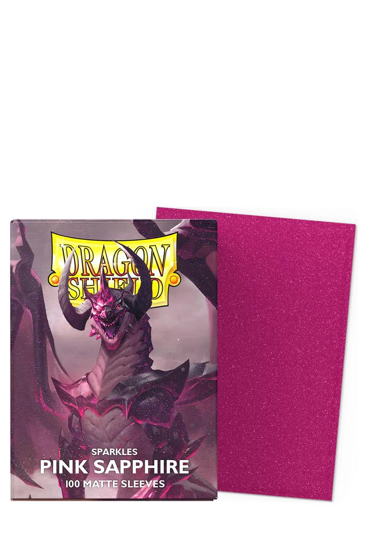 Dragon Shield - 100 Matte Sleeves Standardgrösse - Pink Sapphire