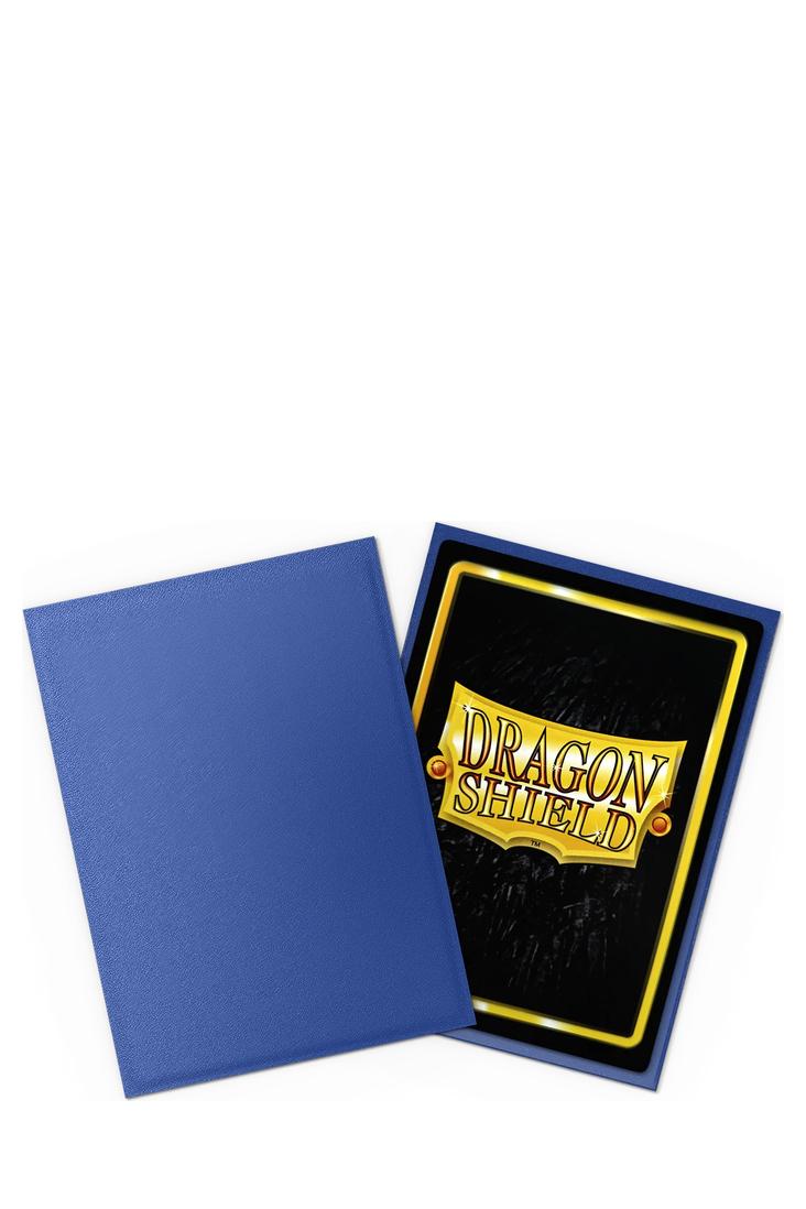 Dragon Shield - 100 Non-Glare Matte Sleeves Standardgrösse - Blue