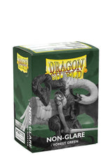 Dragon Shield - 100 Non-Glare Matte Sleeves Standardgrösse - Forest Green