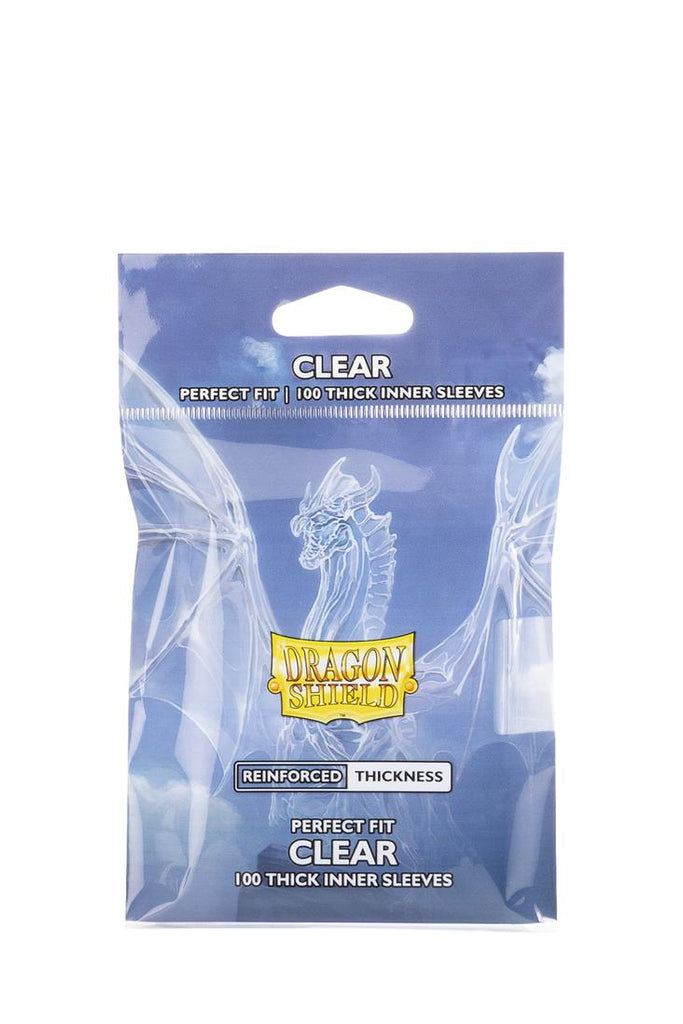 Dragon Shield - 100 Perfect Fit Thick Inner Sleeves Standardgrösse - Toploading - Clear