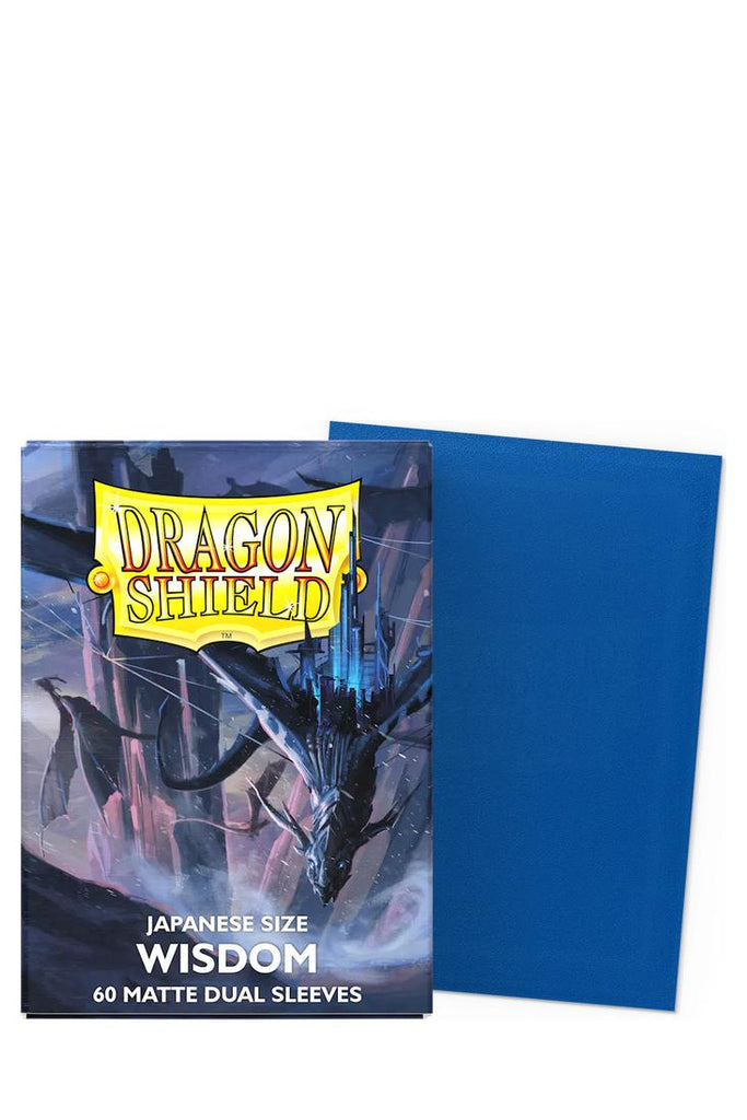 Dragon Shield - 60 Dual Matte Sleeves Japanische Grösse - Wisdom