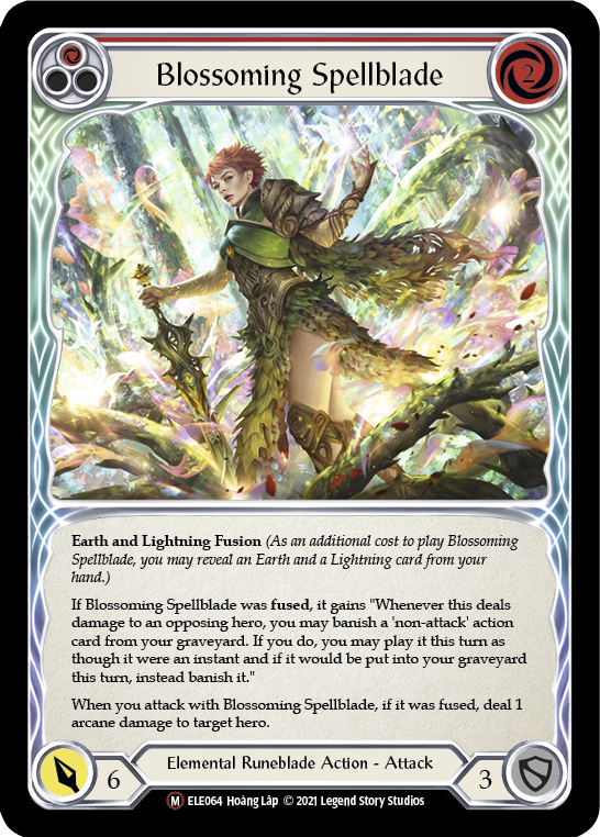 Flesh and Blood - Blossoming Spellblade - Tales of Aria Unlimited
