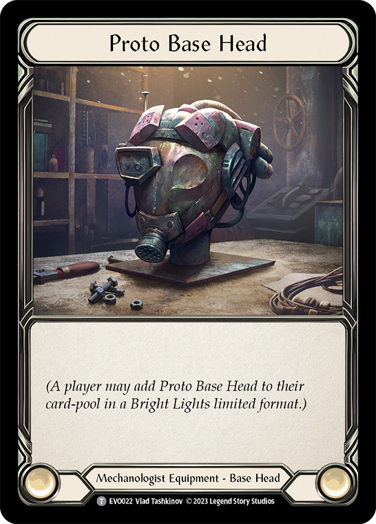 Flesh and Blood - Proto Base Head - Bright Lights