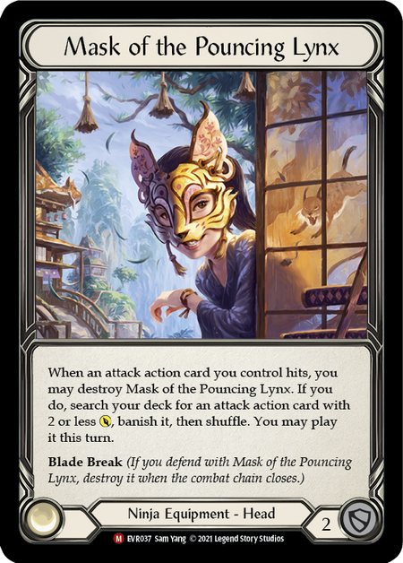 Flesh and Blood - Mask of the Pouncing Lynx - Everfest