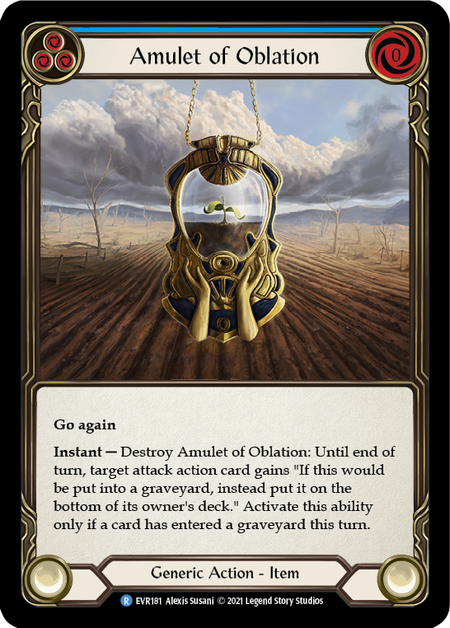 Flesh and Blood - Amulet of Oblation Cold Foil - Everfest