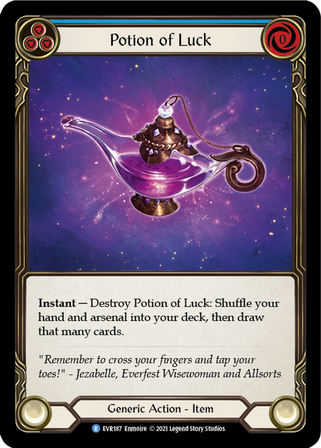Flesh and Blood - Potion of Luck Cold Foil - Everfest