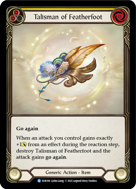 Flesh and Blood - Talisman of Featherfoot Cold Foil - Everfest