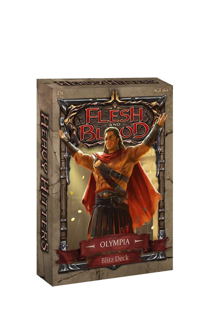 Flesh and Blood - Heavy Hitters Olympia Blitz Deck - Englisch