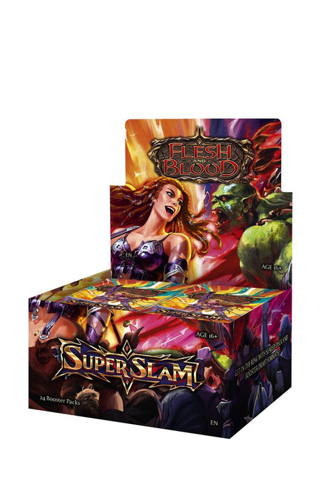 Flesh and Blood - Super Slam Booster Display - Englisch