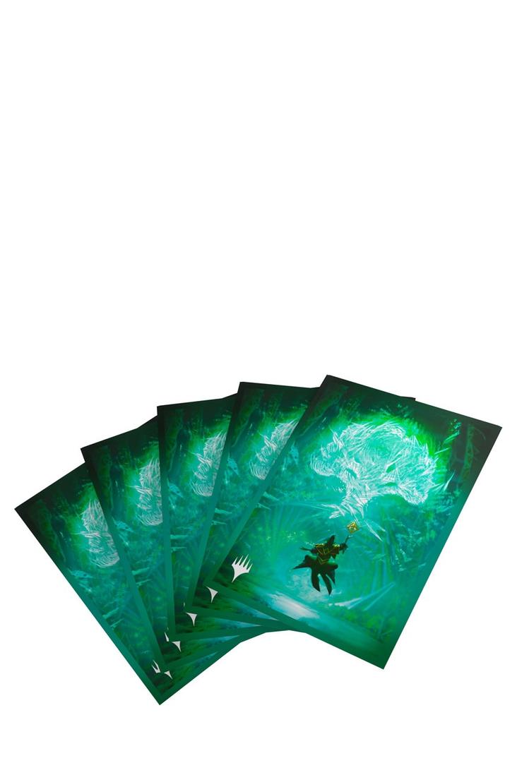 Gamegenic - 105 Premium Art Sleeves Standardgrösse - Secrets of Strixhaven - Forest