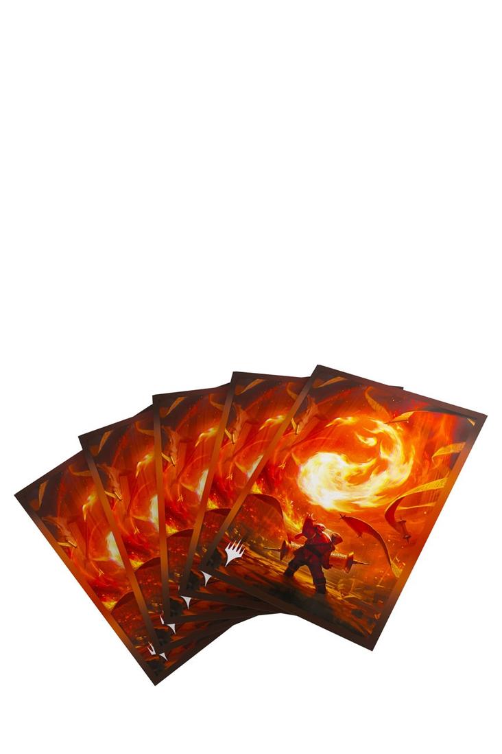 Gamegenic - 105 Premium Art Sleeves Standardgrösse - Secrets of Strixhaven - Mountain