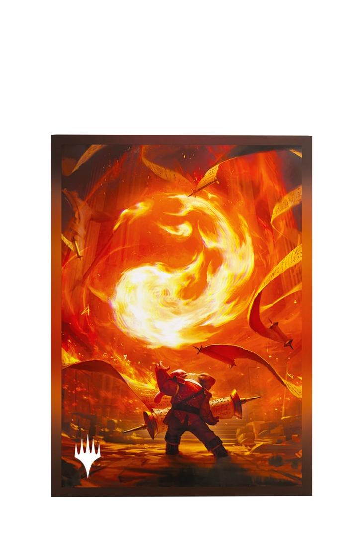 Gamegenic - 105 Premium Art Sleeves Standardgrösse - Secrets of Strixhaven - Mountain