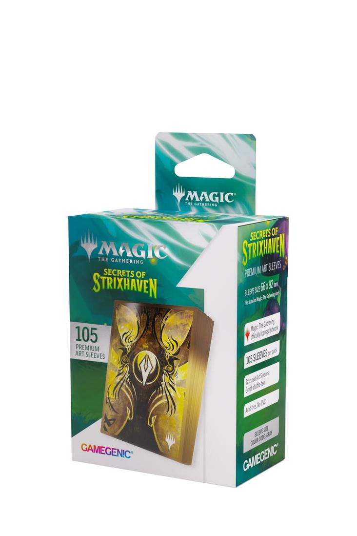 Gamegenic - 105 Premium Art Sleeves Standardgrösse - Secrets of Strixhaven - Silverquill