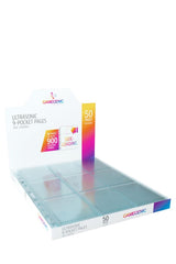Gamegenic - 50 Einlageblätter 18-Pocket Side-Loading - Ultrasonic - Transparent