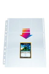 Gamegenic - 50 Einlageblätter 18-Pocket Top-Loading - Ultrasonic - Transparent