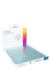 Gamegenic - 50 Einlageblätter 18-Pocket Top-Loading - Ultrasonic - Transparent