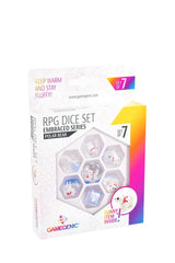 Gamegenic - 7er-Pack RPG-Set Würfel - Embraced Series - Polar Bear