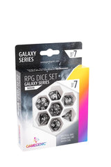 7er-Pack RPG-Set Würfel - Galaxy Series - Moon
