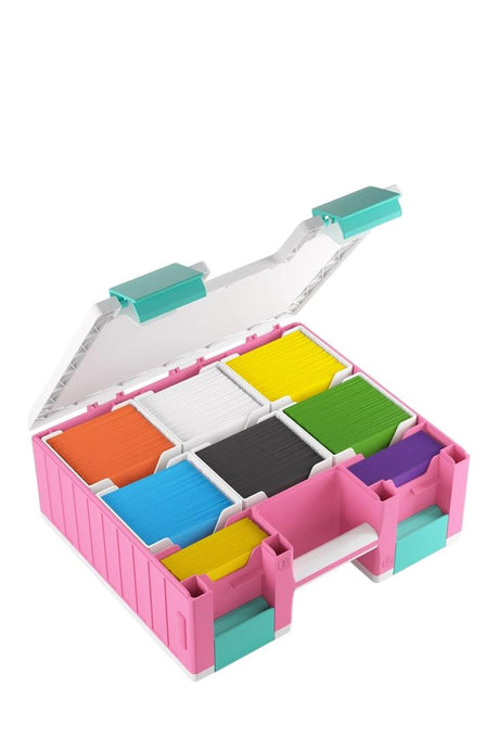 Gamegenic - Game Castle - Pink - White - Teal