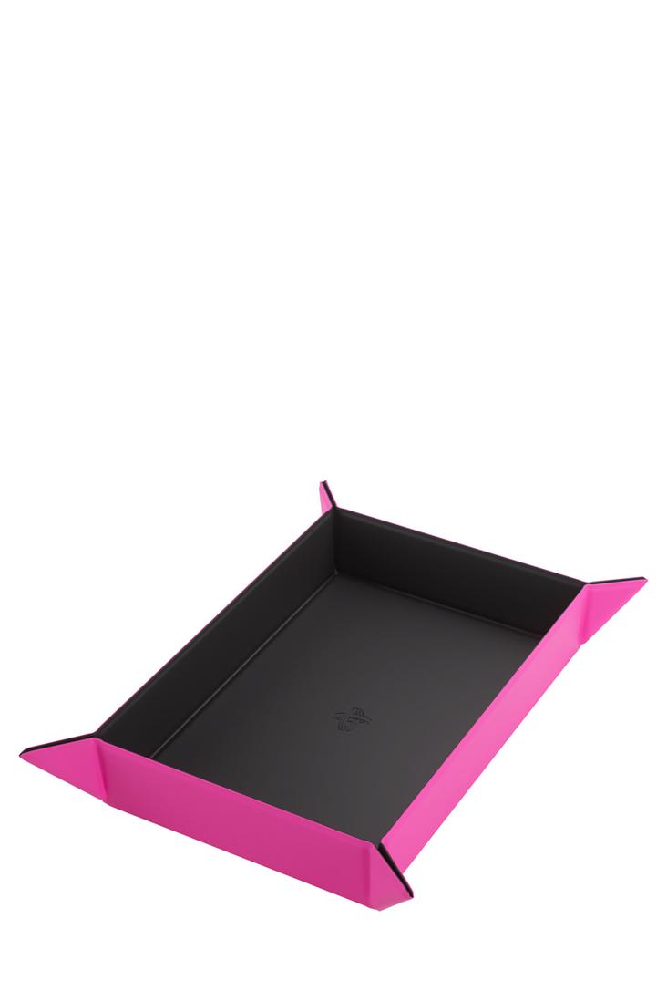 Gamegenic - Magnetische Würfelschale - Rechteckig - Schwarz - Pink