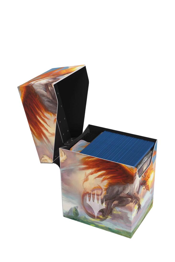 Gamegenic - Soft Dynacrate 100+ - Lorwyn Eclipsed - Eirdu, Carrier of Dawn - Isilu, Carrier of Twilight