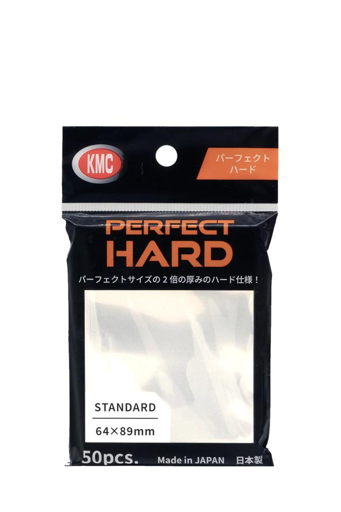 KMC - 50 Perfect Hard Sleeves Standardgrösse - Toploading