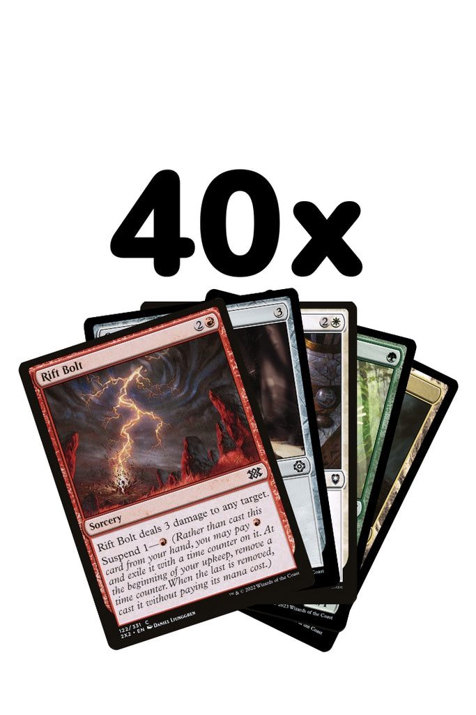 Magic: The Gathering - 40 Random Commons - Englisch