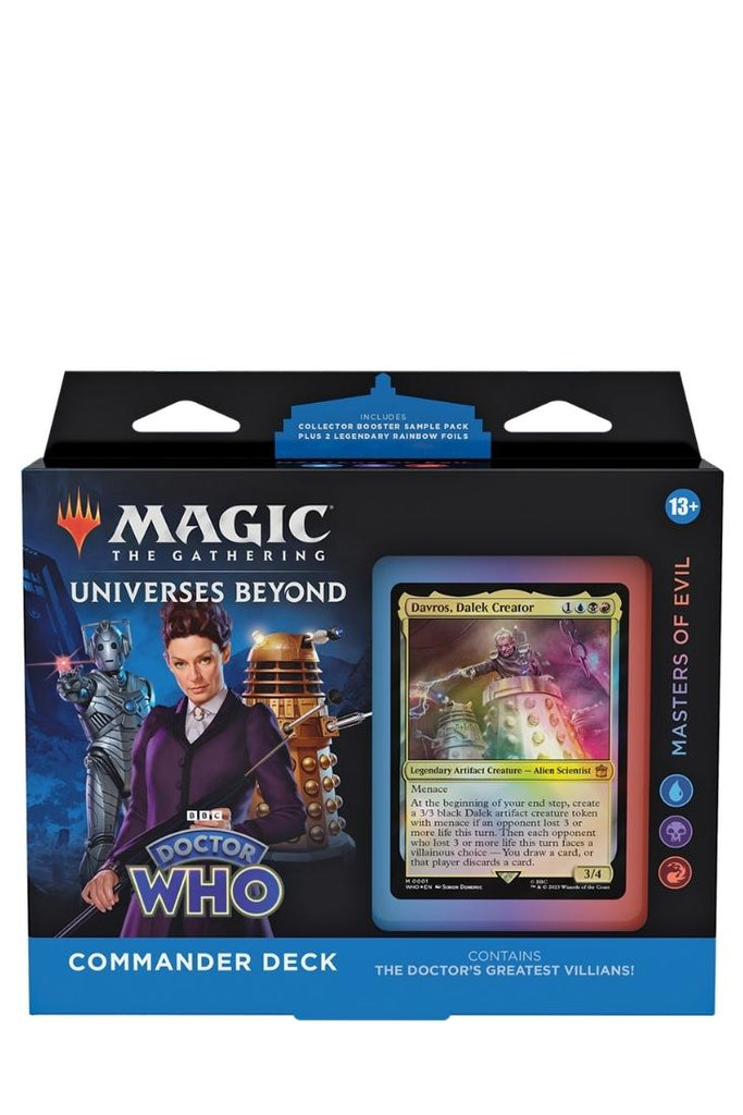 Magic: The Gathering - Doctor Who Commander Masters of Evil - Englisch