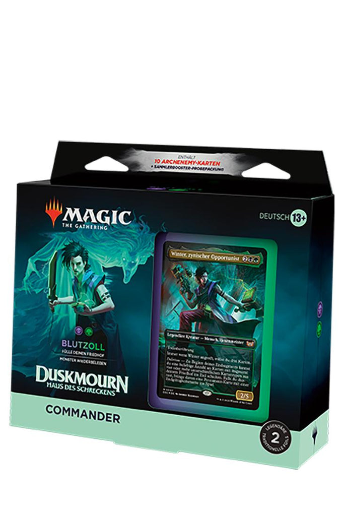 Magic: The Gathering - Duskmourn Haus des Schreckens Commander Blutzoll - Deutsch