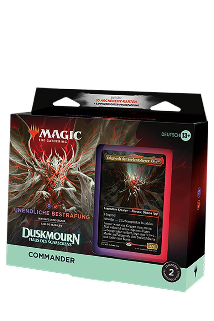 Magic: The Gathering - Duskmourn Haus des Schreckens Commander Unendliche Bestrafung - Deutsch