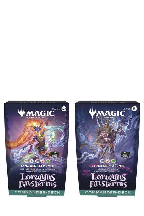 Magic: The Gathering - Lorwyns Finsternis Commander Beide Decks - Deutsch