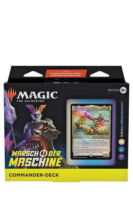 Magic: The Gathering - Marsch der Maschine Commander Kavallerieangriff Commander - Deutsch