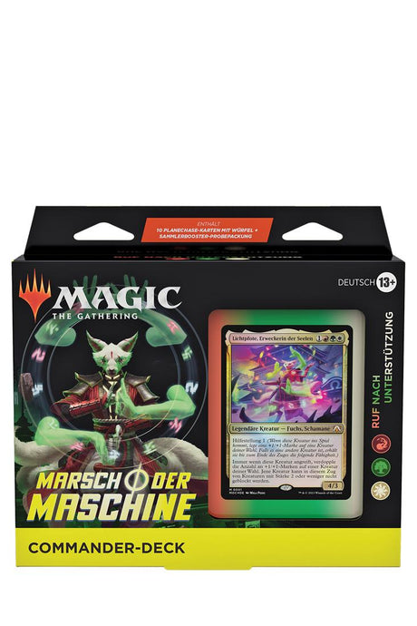 Magic: The Gathering - Marsch der Maschine Commander Ruf nach Unterstützung Commander - Deutsch