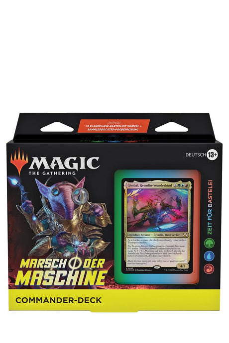 Magic: The Gathering - Marsch der Maschine Commander Zeit für Bastelei Commander - Deutsch
