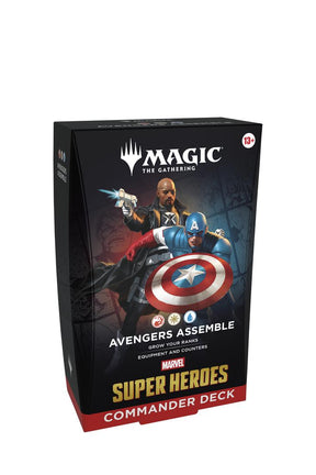 Magic: The Gathering - Marvel Super Heroes Commander Avengers Assemble - Englisch