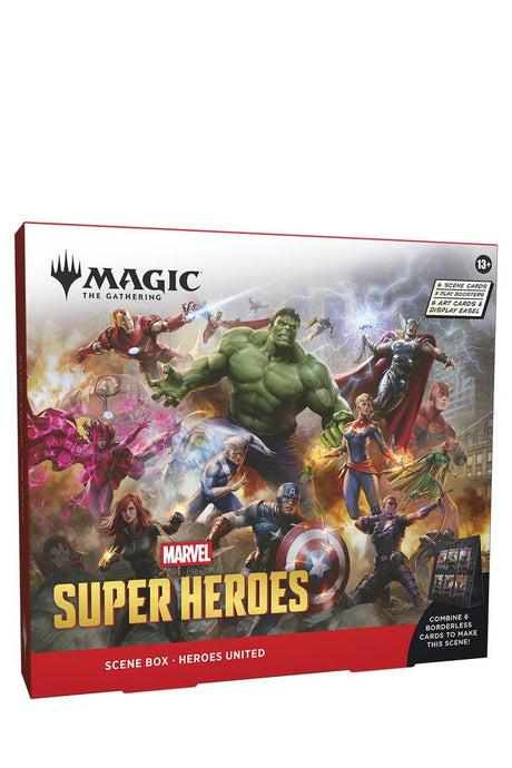 Magic: The Gathering - Marvel Super Heroes Scene Box Heroes United - Englisch