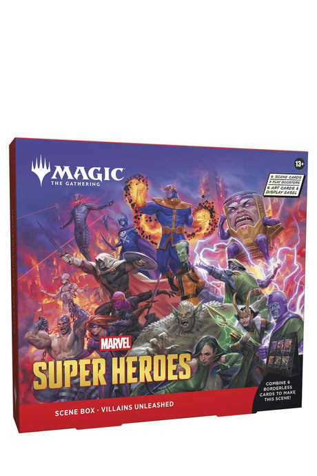 Magic: The Gathering - Marvel Super Heroes Scene Box Villains Unleashed - Englisch