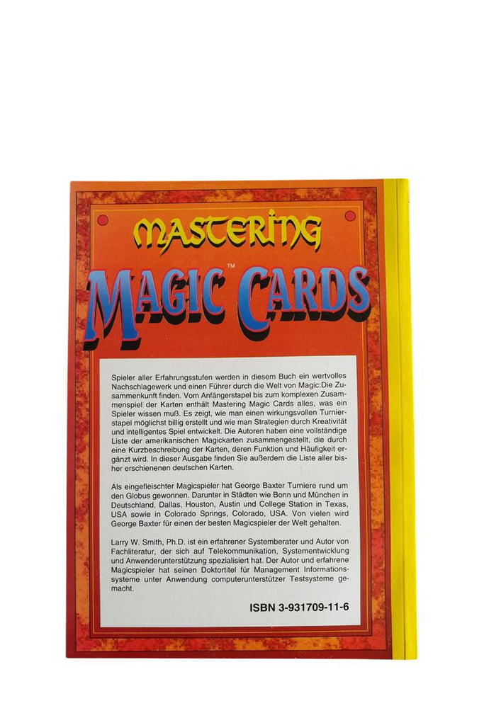 Magic: The Gathering - Mastering Magic Cards Einführung in die Kunst, einen meisterhaften Stapel zu erstellen 1995 DE