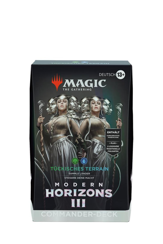 Magic: The Gathering - Modern Horizons 3 Commander Tückisches Terrain - Deutsch