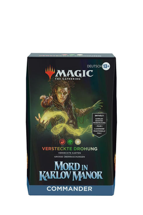 Magic: The Gathering - Mord in Karlov Manor Commander Versteckte Drohung - Deutsch