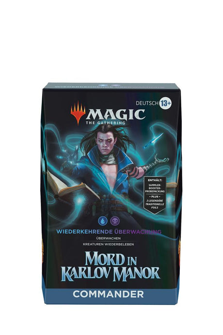 Magic: The Gathering - Mord in Karlov Manor Commander Wiederkehrende Überwachung - Deutsch