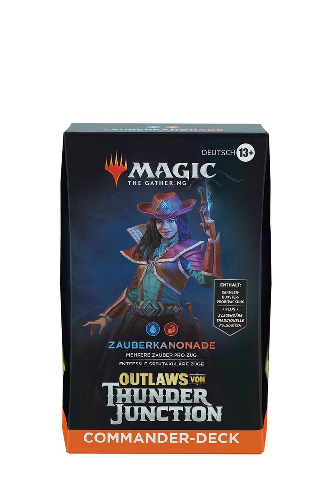 Magic: The Gathering - Outlaws von Thunder Junction Commander Zauberkanonade - Deutsch