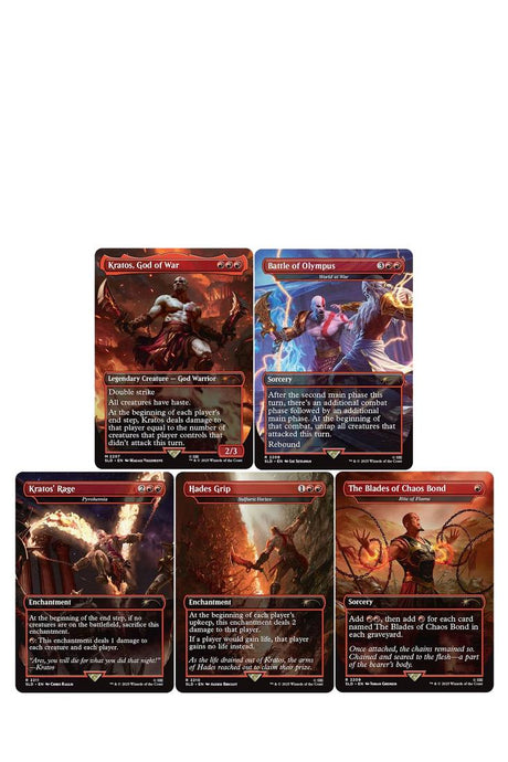 Magic: The Gathering - Secret Lair x PlayStation God of War Greek - Englisch