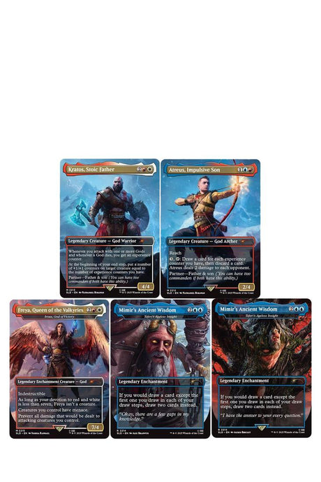 Magic: The Gathering - Secret Lair x PlayStation God of War Norse - Englisch
