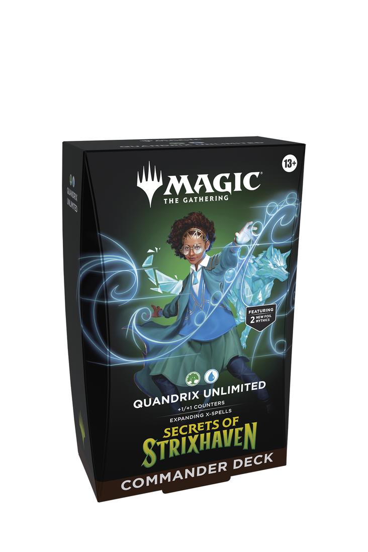 Magic: The Gathering - Secrets of Strixhaven Commander Quandrix Unlimited - Englisch