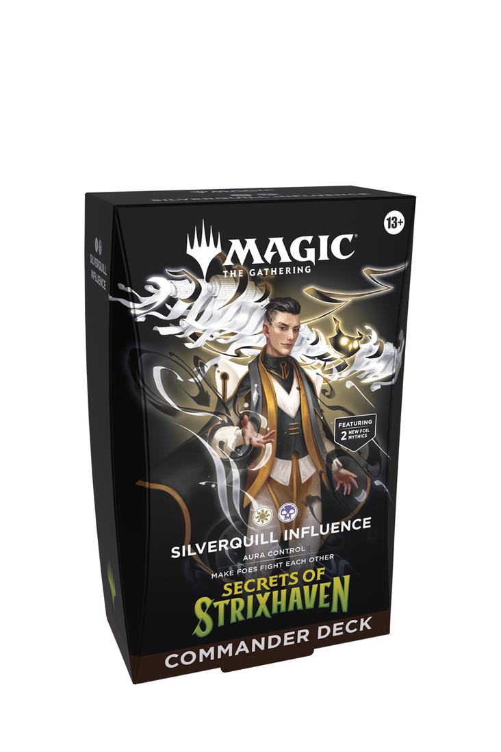 Magic: The Gathering - Secrets of Strixhaven Commander Silverquill Influence - Englisch
