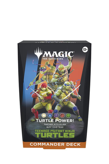 Magic: The Gathering - Teenage Mutant Ninja Turtles Commander Turtle Power! - Englisch