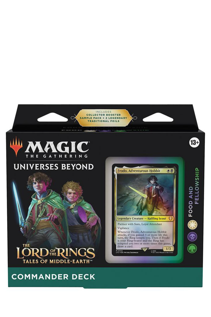 Magic: The Gathering - The Lord of the Rings Tales of Middle-earth Commander Food and Fellowship - Englisch