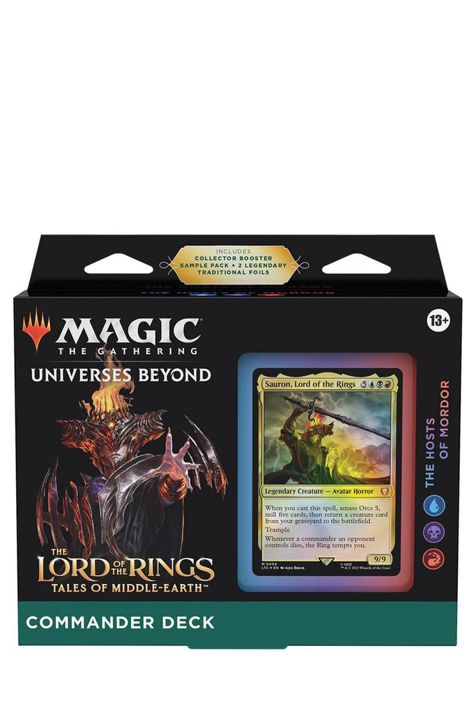 Magic: The Gathering - The Lord of the Rings Tales of Middle-earth Commander The Hosts of Mordor - Englisch